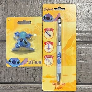 NEW Disney Stitch Stylus Pen & Figurine